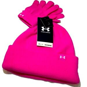 Girl's Under Armour Knit Toboggan NWT